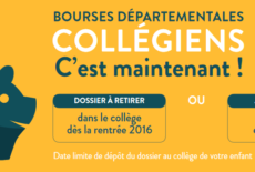 Bourses départementales – Collégiens de l&rsquo;Eure