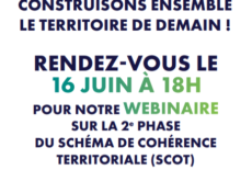 SNA organise un webinaire le 16 juin prochain à 18h00 relatif à la phase PAS du SCOT