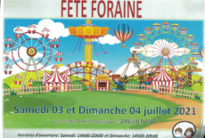 Fête foraine le 1er week-end de juillet à Breuilpont !
